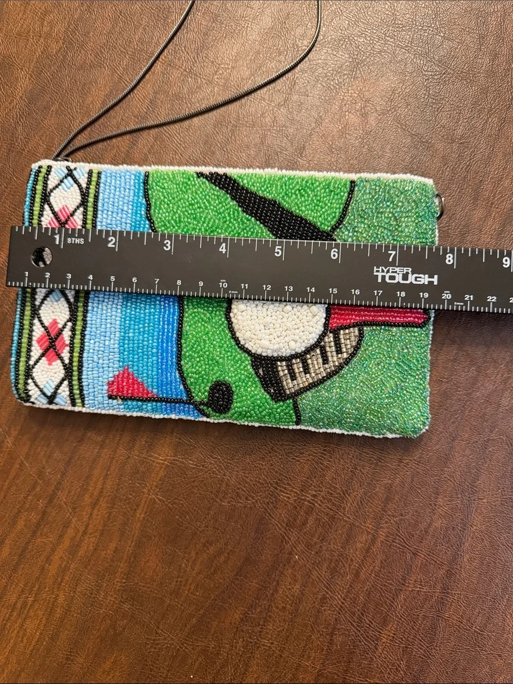 Mary Frances Fairway Beaded Phone Clutch Crossbody